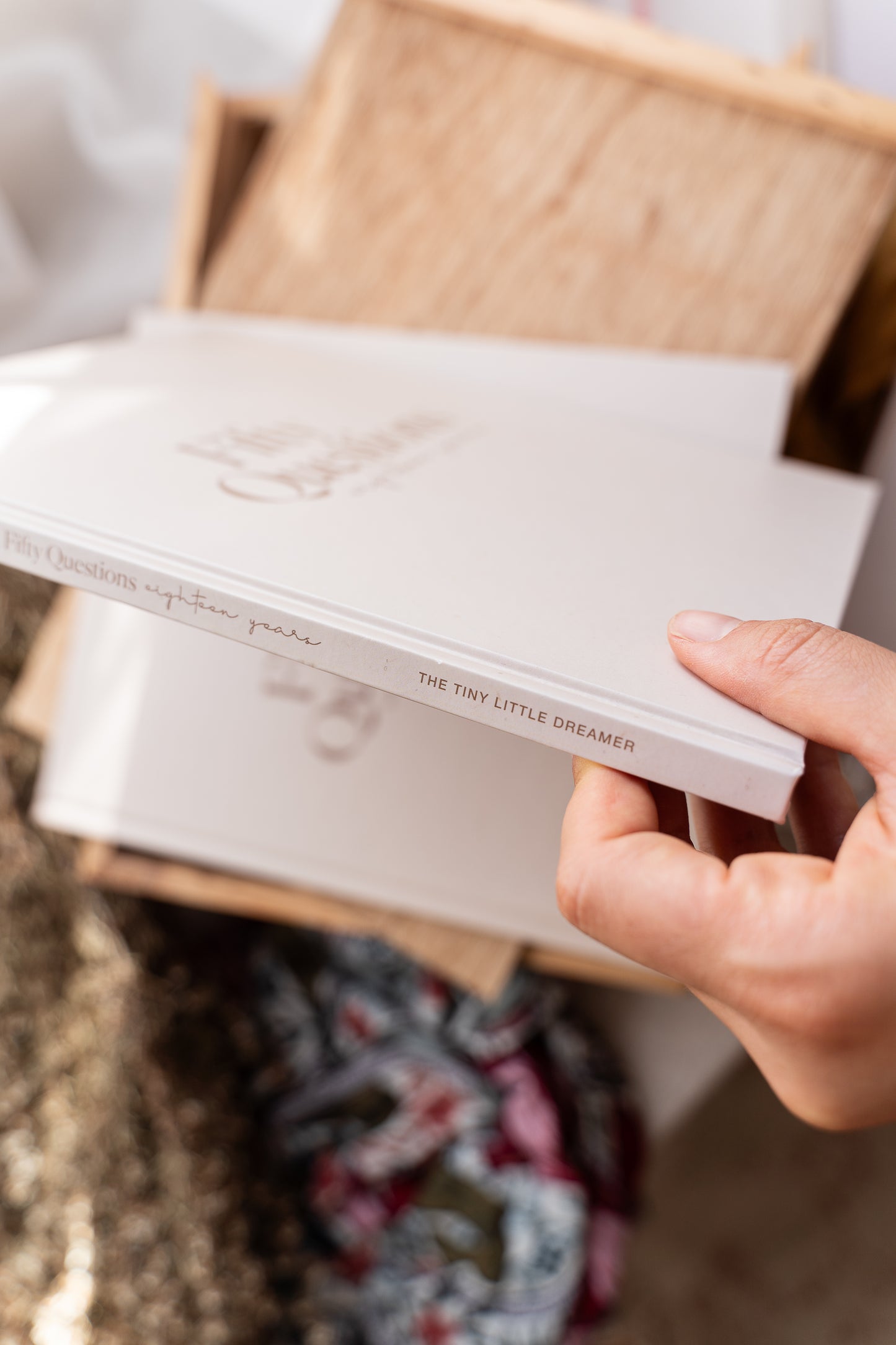 SECONDS SALE - MINOR DEFECTS: Fifty Questions Keepsake Book